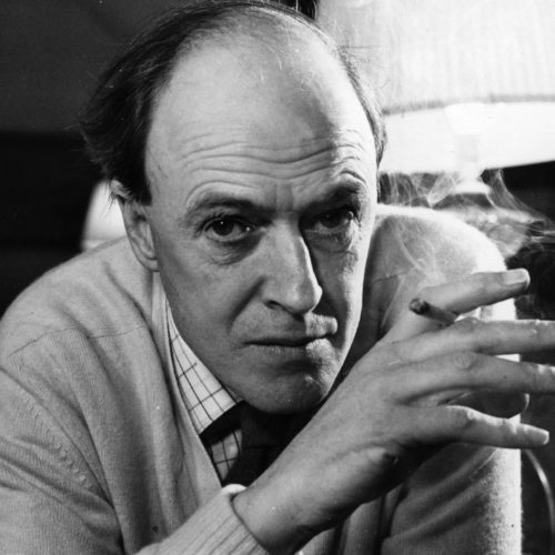 British children's book author Roald Dahl, as pictured in 1971. Thirty years after his death, Dahl's family has apologized for the author's anti-Semitism. CREDIT: Ronald Dumont/Getty Images