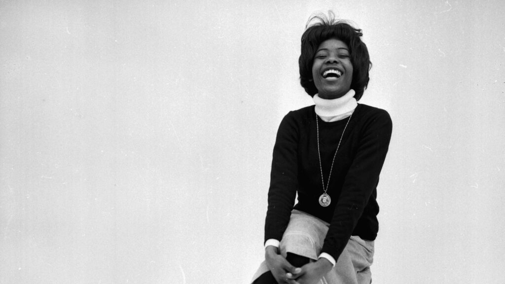 Studio Portrait of pop singer Millie Small, April 14th 1964. CREDIT: Terry Fincher/Express/Getty Images