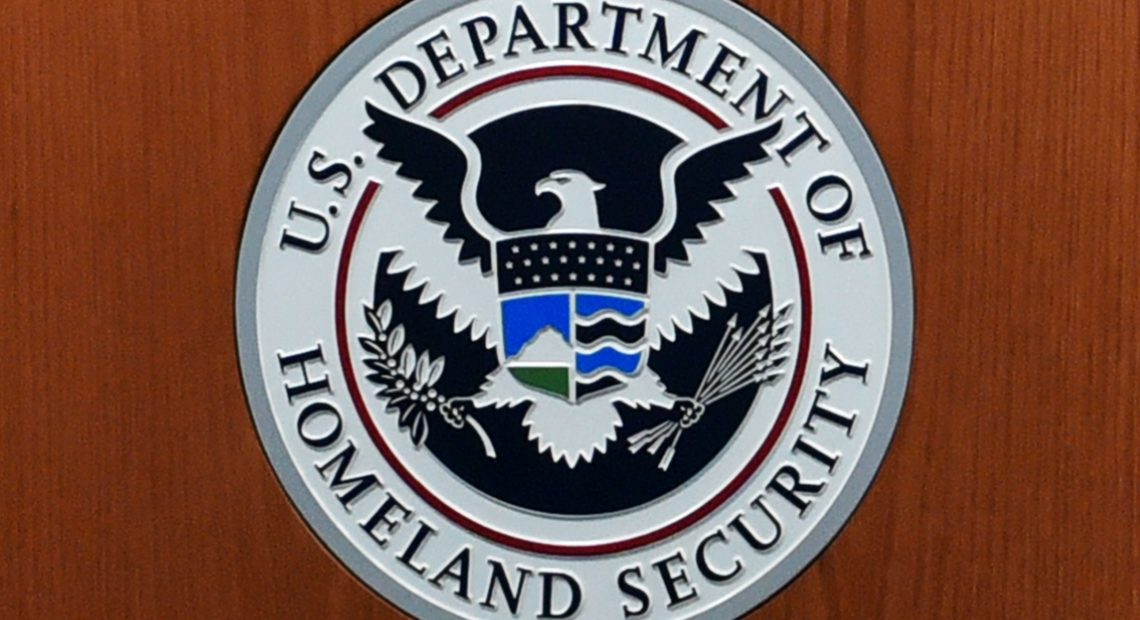 The seal of the U.S. Department of Homeland Security