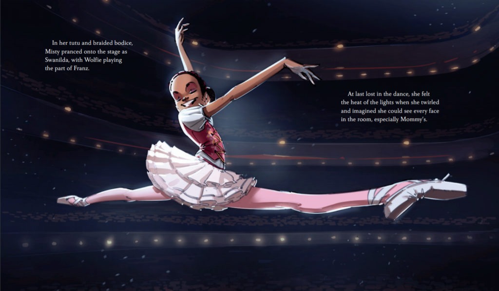 Bunheads book images - by Misty Copeland illustrated by Setor Fiadzigbey