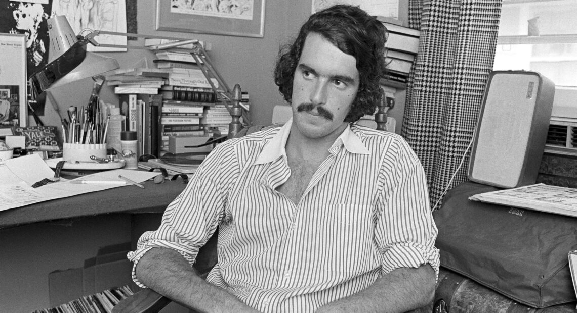 Garry Trudeau is shown at his office on Dec. 22, 1972. AP