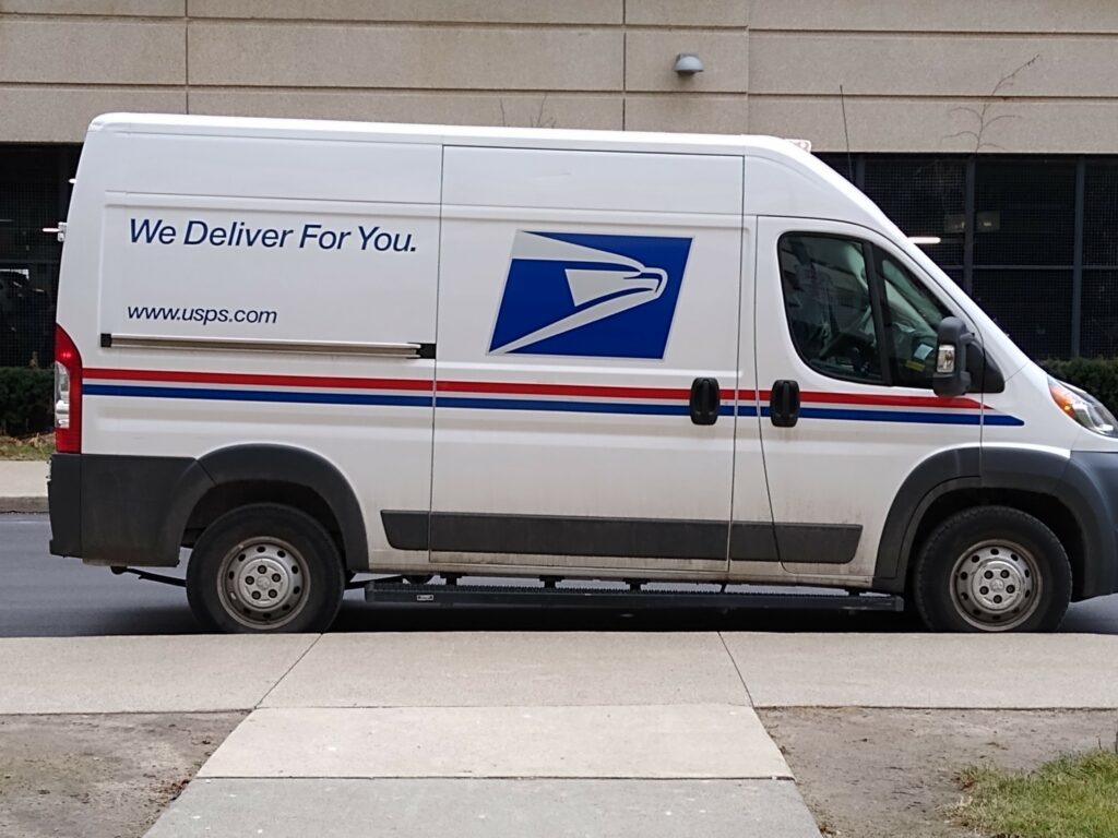 USPS - Postal Service truck