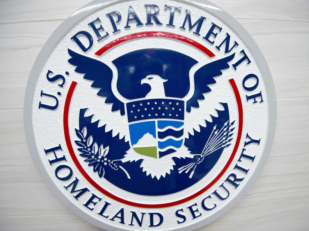 Seal of the the U.S. Department of Homeland Security