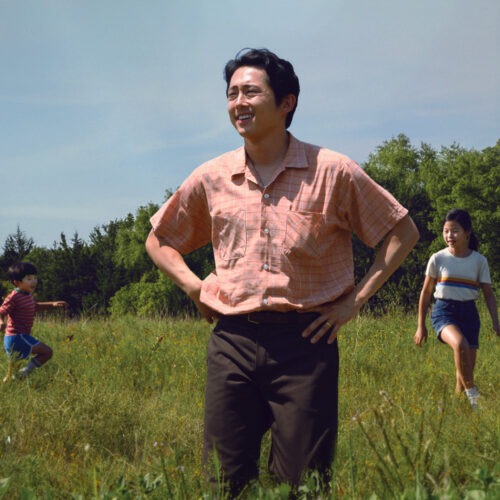 Jacob (Steven Yeun) moves his family from California to farm in rural Arkansas in Minari. A24