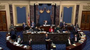 Senate impeachment trial of Donald Trump - Senate floor - February 9, 2021