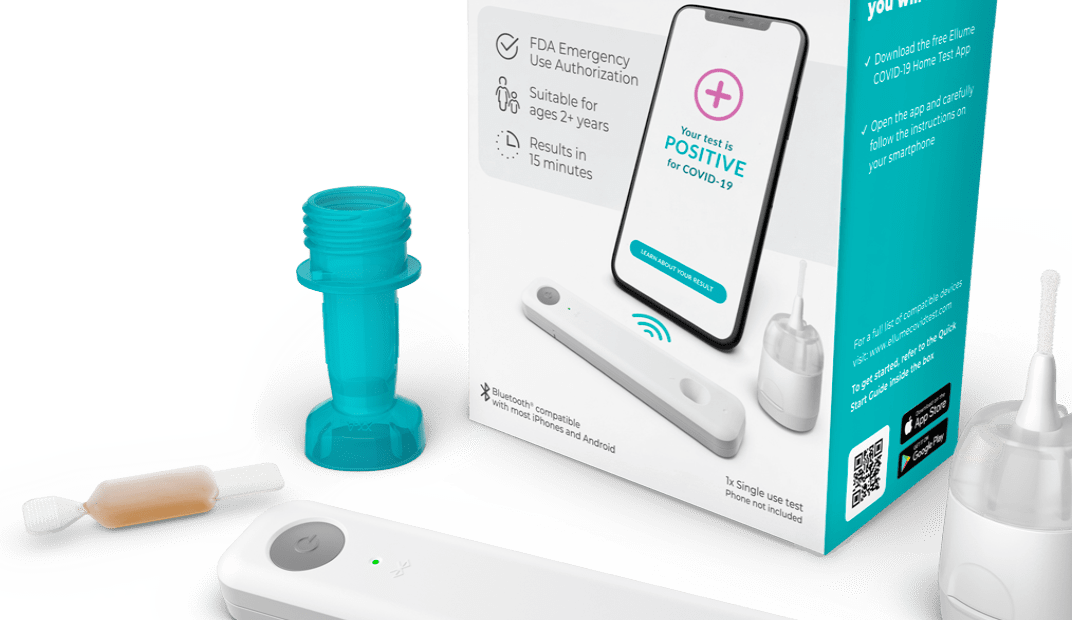 Ellume, an Australian company, manufactures a 15-minute at-home test for the coronavirus, which causes COVID-19. Ellume Limited