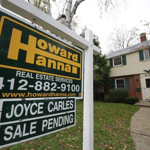 A record low number of homes for sale is pushing up prices and making it harder for first-time buyers to afford homeownership. CREDIT: Gene J. Puskar/AP
