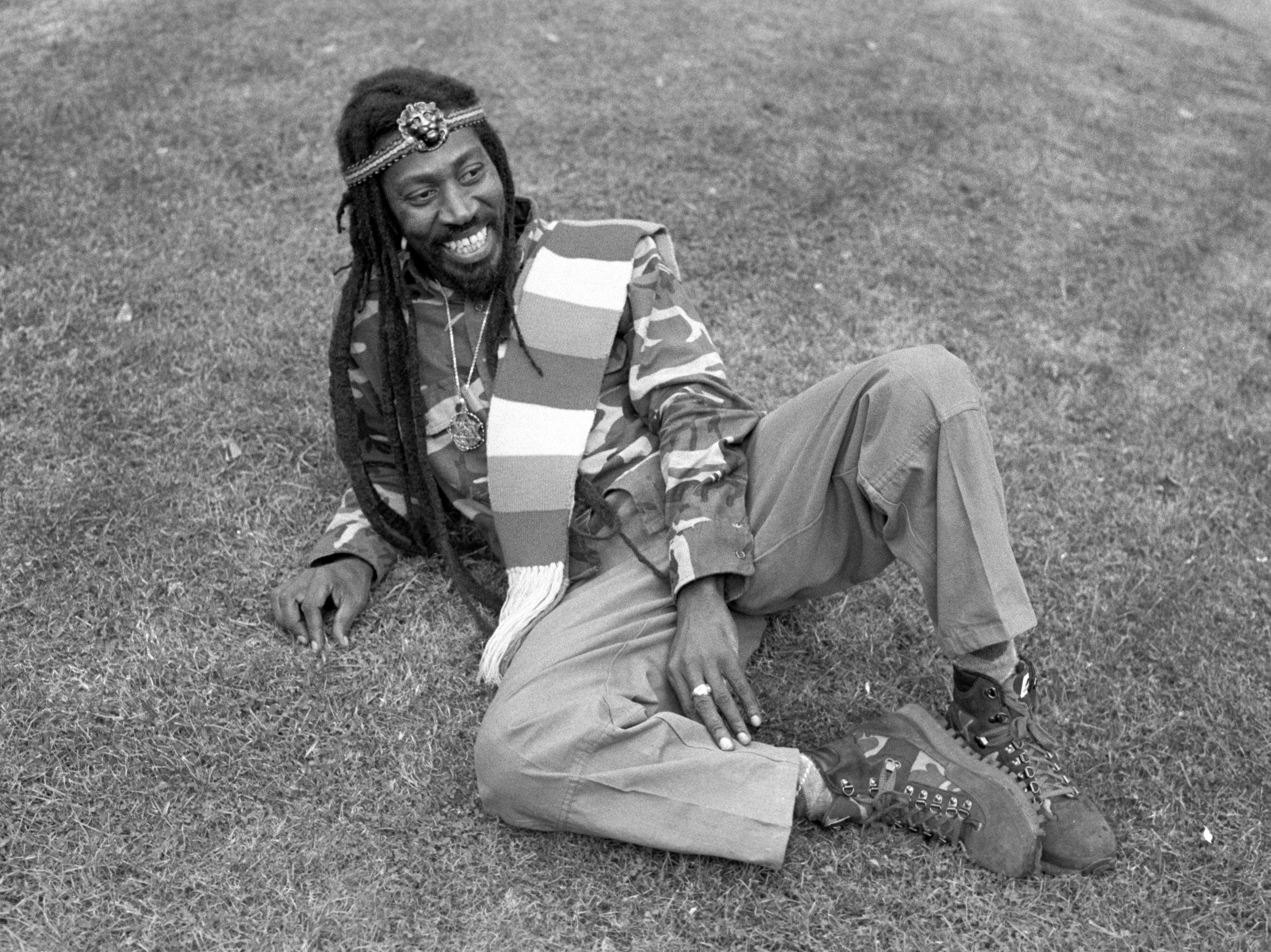 Bunny Wailer photographed in London in 1988. CREDIT: David Corio/Redferns/Getty Images