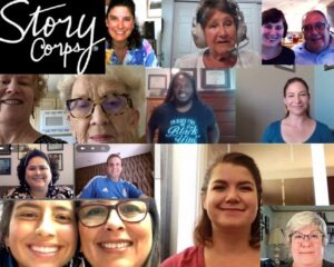 Collage of portraits of StoryCorps Northwest Participants