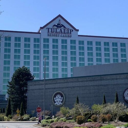 The Tulalip Casino west of Marysville is now the odds on favorite to open the first legal sportsbook in Washington after the Tulalip tribe and state Gambling Commission reached a tentative agreement to launch sports betting.