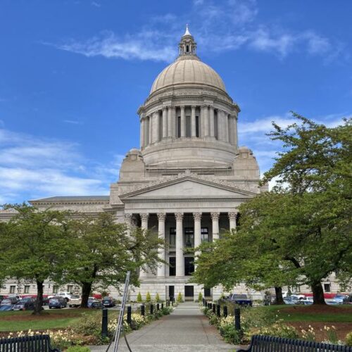 The Washington State Capitol Building in Olympia