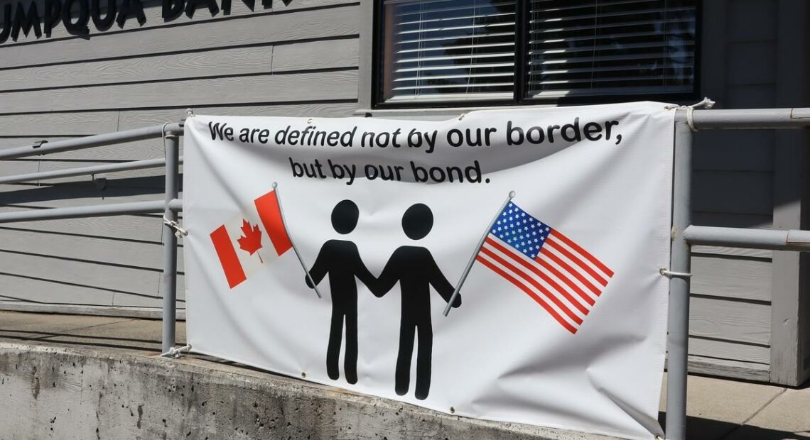 A common sign hanging outside businesses in Point Roberts that yearn to have Canadian visitors back.