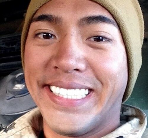 Ralph "AK" Angkiangco spent just under a decade in the United States Navy as a hospital corpsman. He deployed to Afghanistan twice and served alongside the Marines. Courtesy Ralph Angkiangco