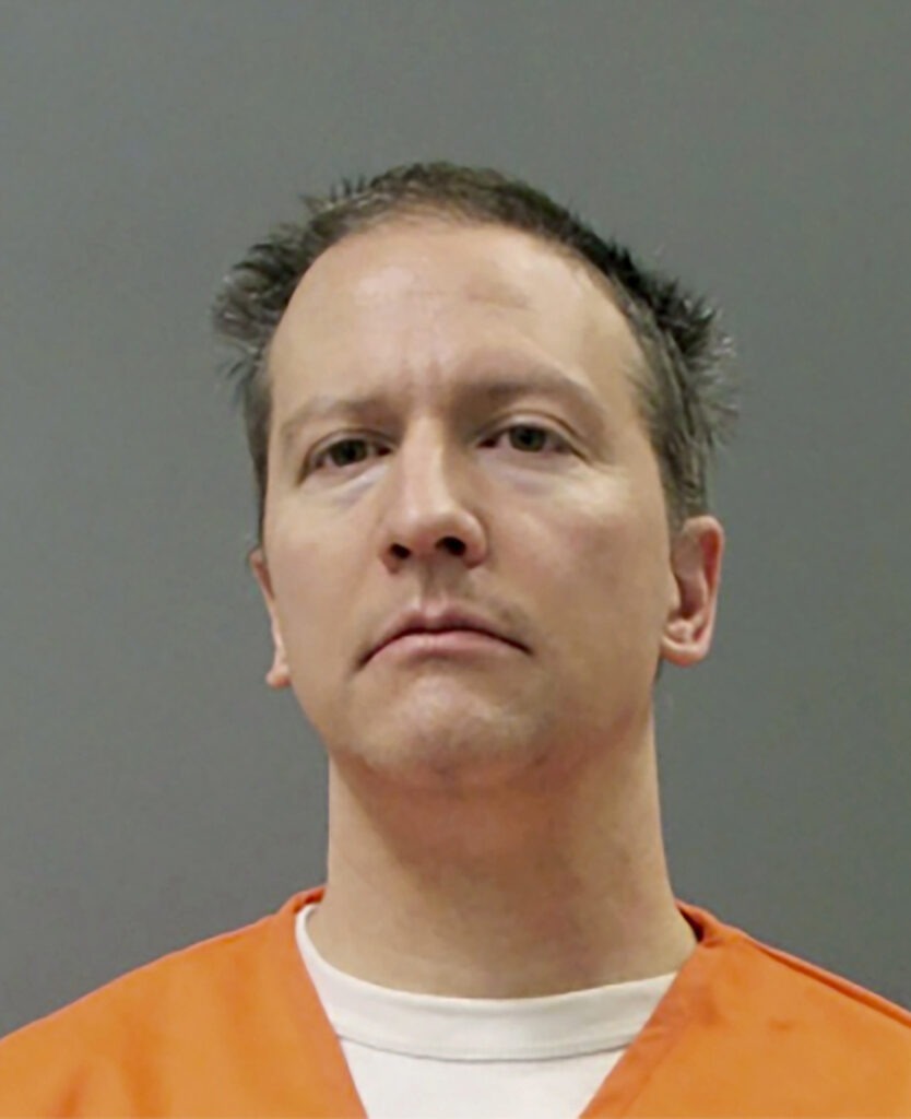 Former Minneapolis police officer Derek Chauvin was convicted of murder and manslaughter on April 20 in the 2020 death of George Floyd. Minnesota Department of Corrections/AP
