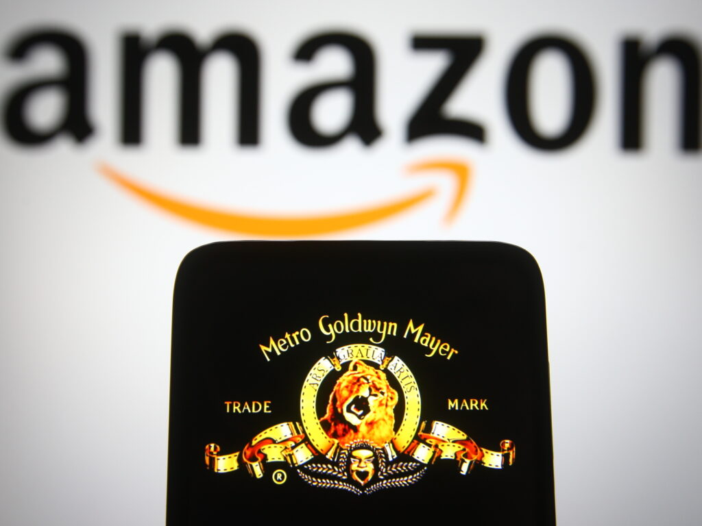 Amazon has made a deal to purchase MGM for $8.5 billion. CREDIT: SOPA Images/LightRocket via Getty Images