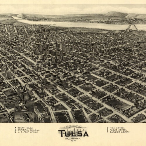 Tulsa, Oklahoma - so-called Black Wall Street before 2021 massacre
