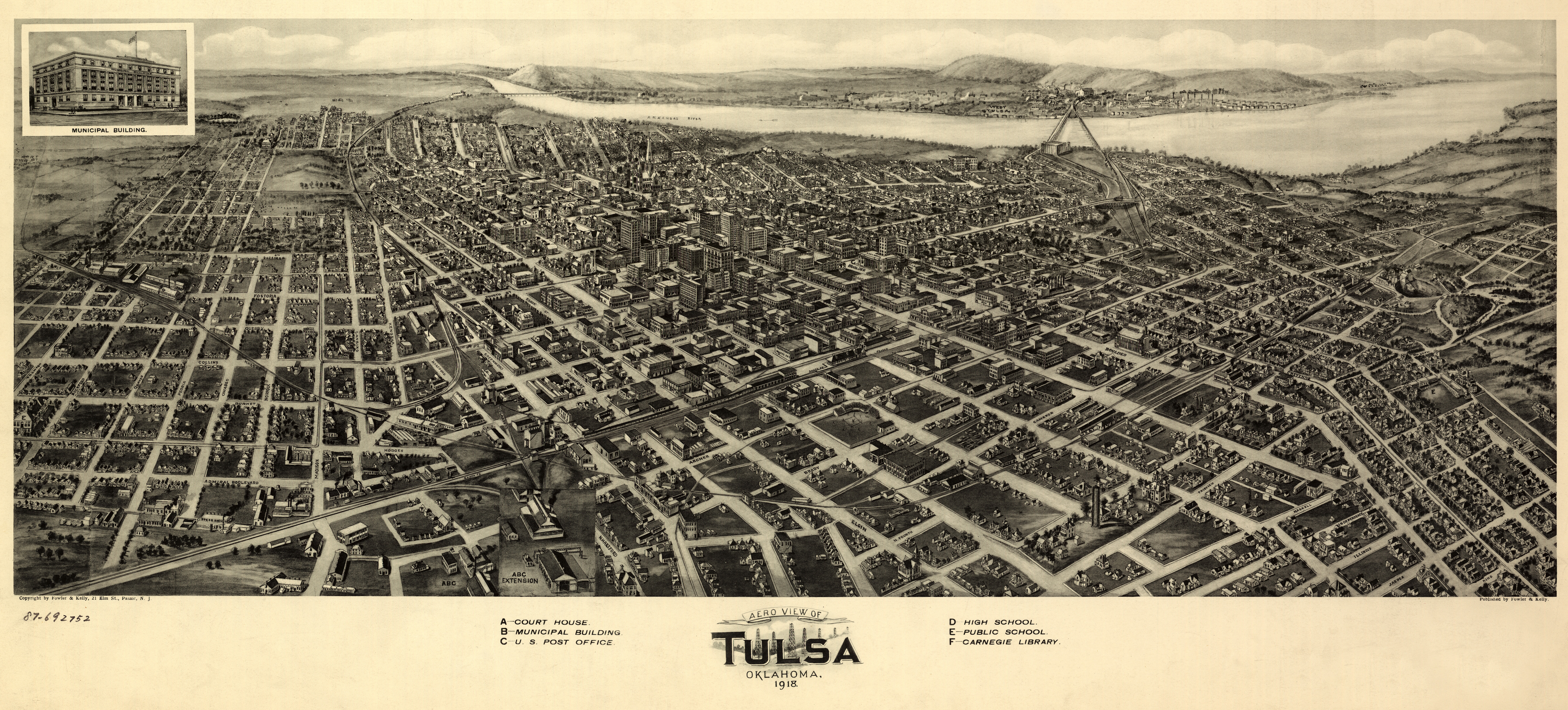 Tulsa, Oklahoma - so-called Black Wall Street before 2021 massacre