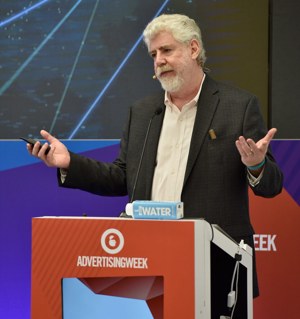 Bob Garfield speaks onstage at a 2016 event. Bob Garfield speaks onstage at a 2016 event. Bob Garfield speaks onstage at a 2016 event. Roy Rochlin/Getty Images for Advertising Week New York