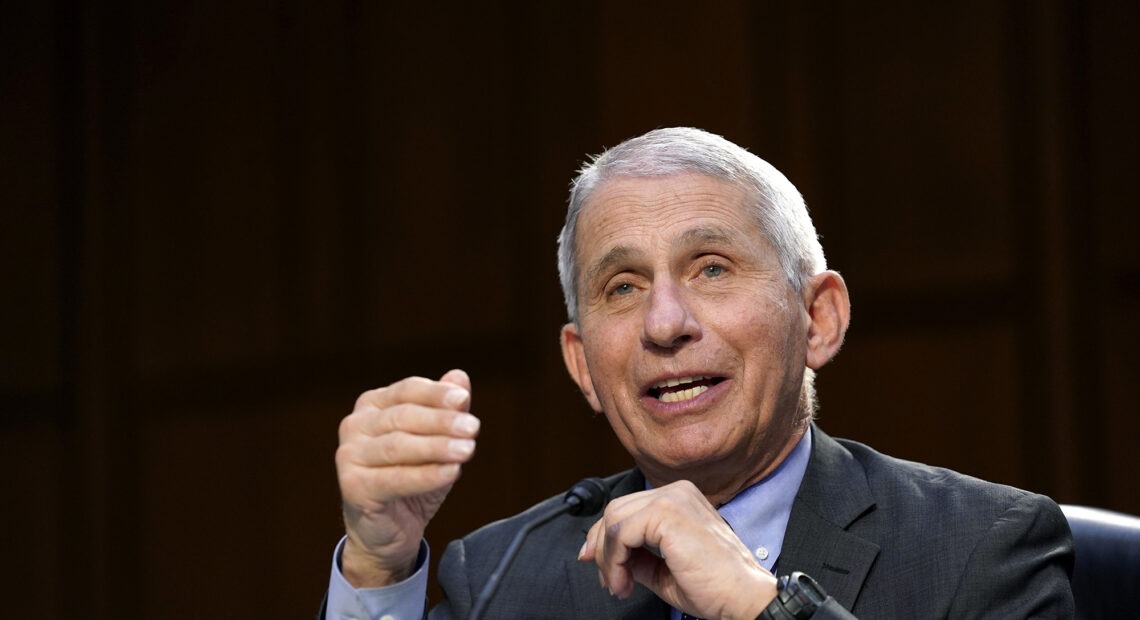 Dr. Anthony Fauci, director of the National Institute of Allergy and Infectious Diseases, warned on Tuesday of the danger from the Delta variant of the coronavirus. Among those not yet vaccinated, Delta may trigger serious illness in more people than other variants do. Susan Walsh/AP