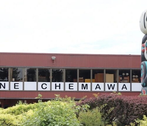 Chemawa Indian School is the oldest continuously running off-reservation Indian boarding school. CREDIT: Rob Manning/OPB