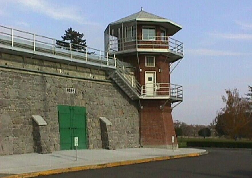 Photo of a correction facility outside view.