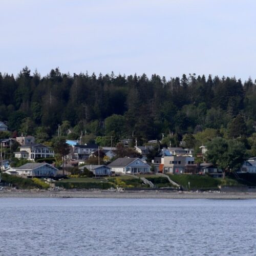 The real estate market in Point Roberts, Washington, is hot despite the partial closure of the adjacent U.S.-Canada border.