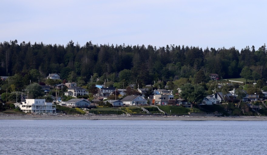 The real estate market in Point Roberts, Washington, is hot despite the partial closure of the adjacent U.S.-Canada border.