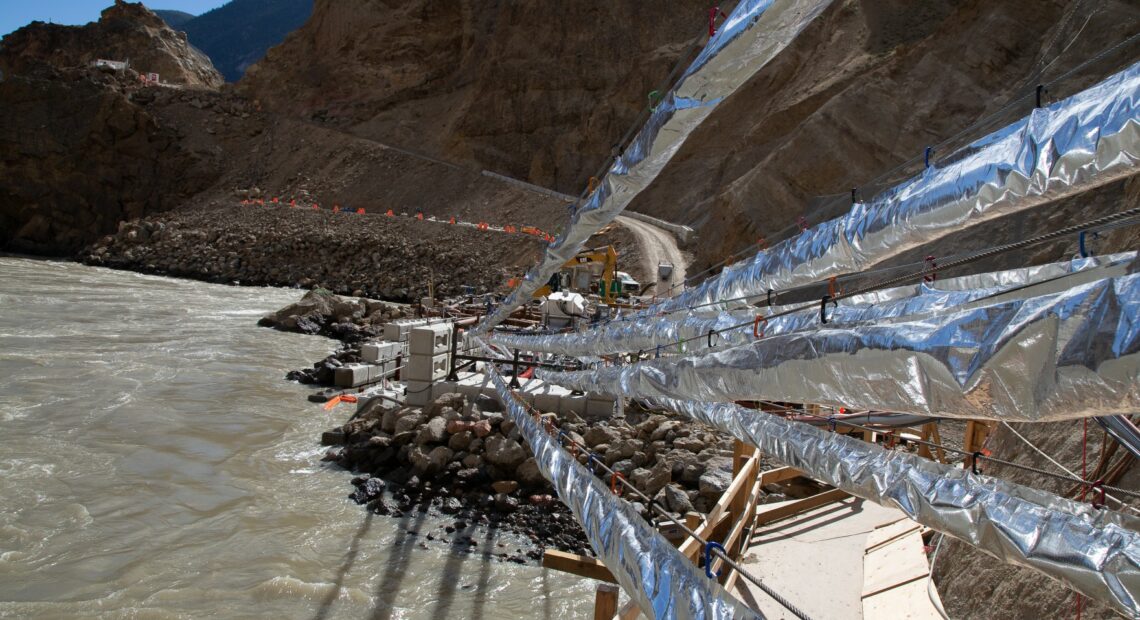 A fish passage technology developed by Whooshh Innovations transported 8,200 salmon around a massive landslide on the Fraser River in a remote part of British Columbia.