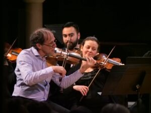 Musicians at the Pacific Baroque Festival