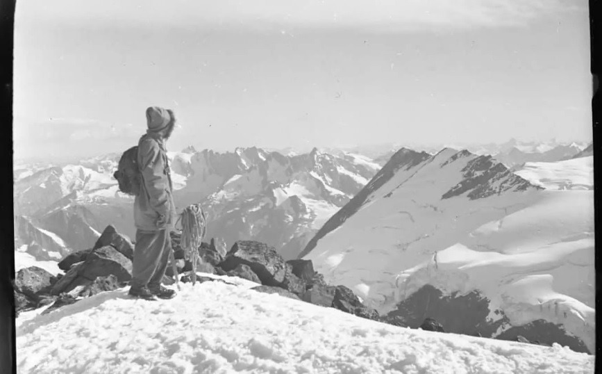 Jodi Zybul bid on a box of negatives. When they arrived, she found mountaineering images from the 1940s through 1960s.