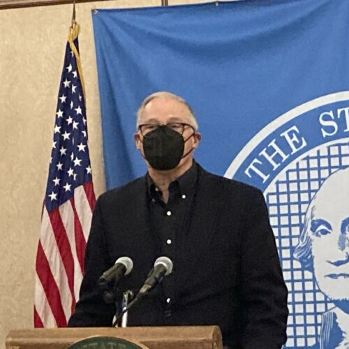 Gov. Inslee announces the end of indoor mask mandate