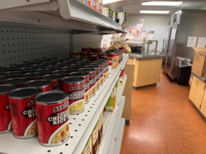The student food pantry at WSU