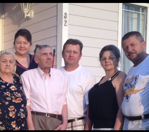 Family photo of Ukrainian Family