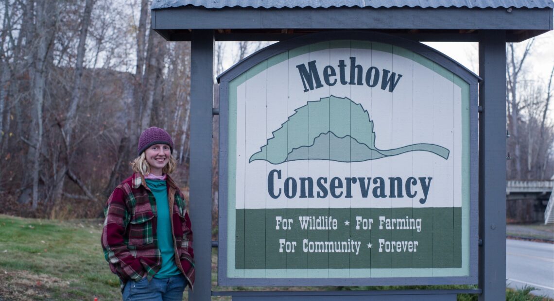 Johnnie Duguay-Smith. She’s the stewardship associate at Methow Conservancy