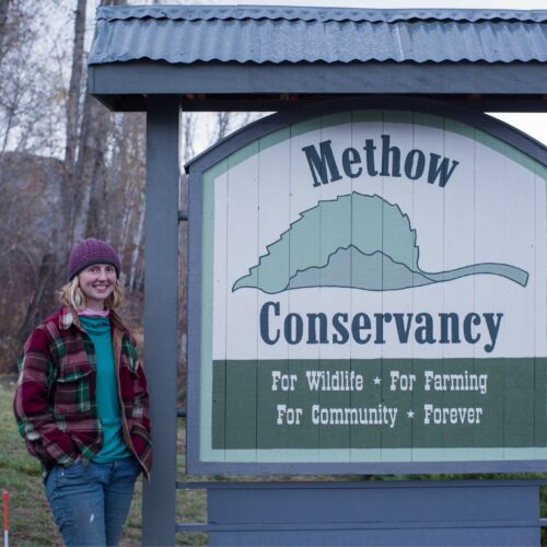 Johnnie Duguay-Smith. She’s the stewardship associate at Methow Conservancy