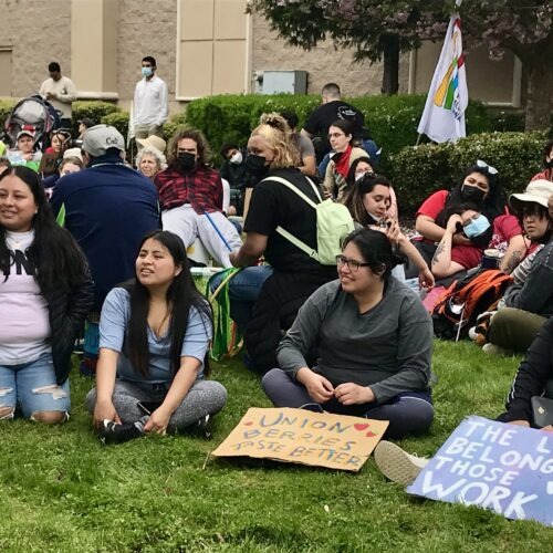 Farmworkers March in Skagit County