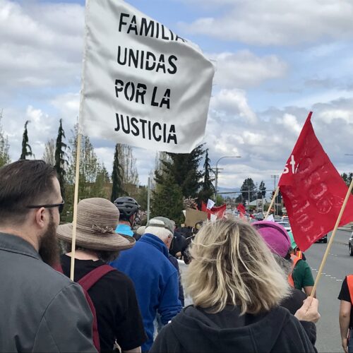 Farmworkers March in Skagit County