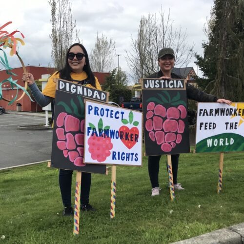 Farmworkers March in Skagit County