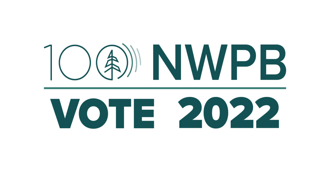 NWPB Vote 2022 logo