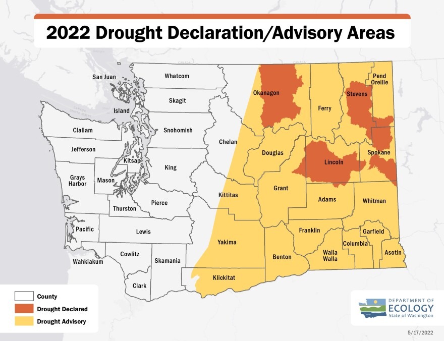 As of June 1, the western half of Washington State is no longer part under a drought order, while the rest of Washington is more of a mixed bag.