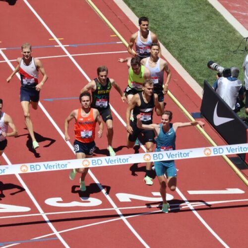 Former Ducks standout Cooper Teare secured a spot in the Oregon 22 World Championships by winning the 1,500-meters at U.S. nationals in June on his home track, Hayward Field in Eugene.