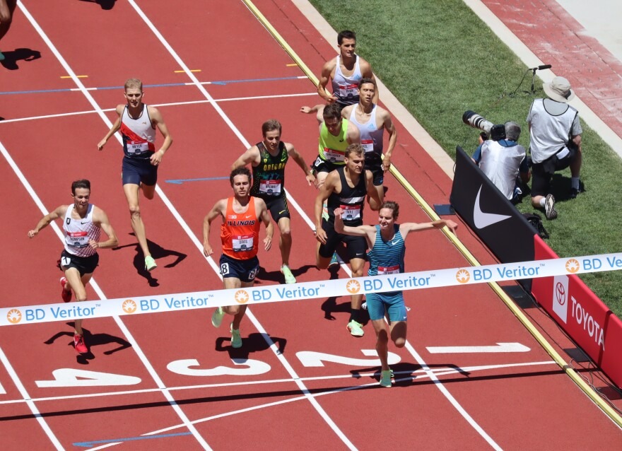 Former Ducks standout Cooper Teare secured a spot in the Oregon 22 World Championships by winning the 1,500-meters at U.S. nationals in June on his home track, Hayward Field in Eugene.