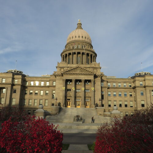 Idaho State Capitol building in Boise.