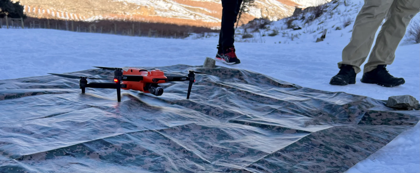 Special forces fighters used the snowy hillsides of Washington's Methow Valley to hone their drone piloting skills. For Dakota Mendenhall, landing the drone was the best part. "It's a culmination of all the skills that you learn," he said. "You have to be a lot more gentle on the sticks"
