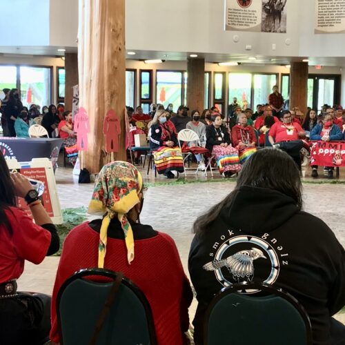 MMIW/P gathering in May 5th 2022.