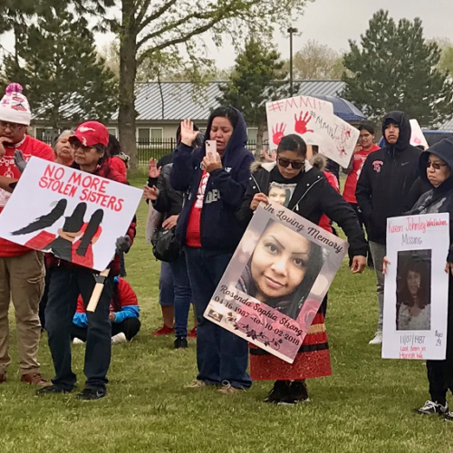 MMIW/P awareness day Toppenish 2022.