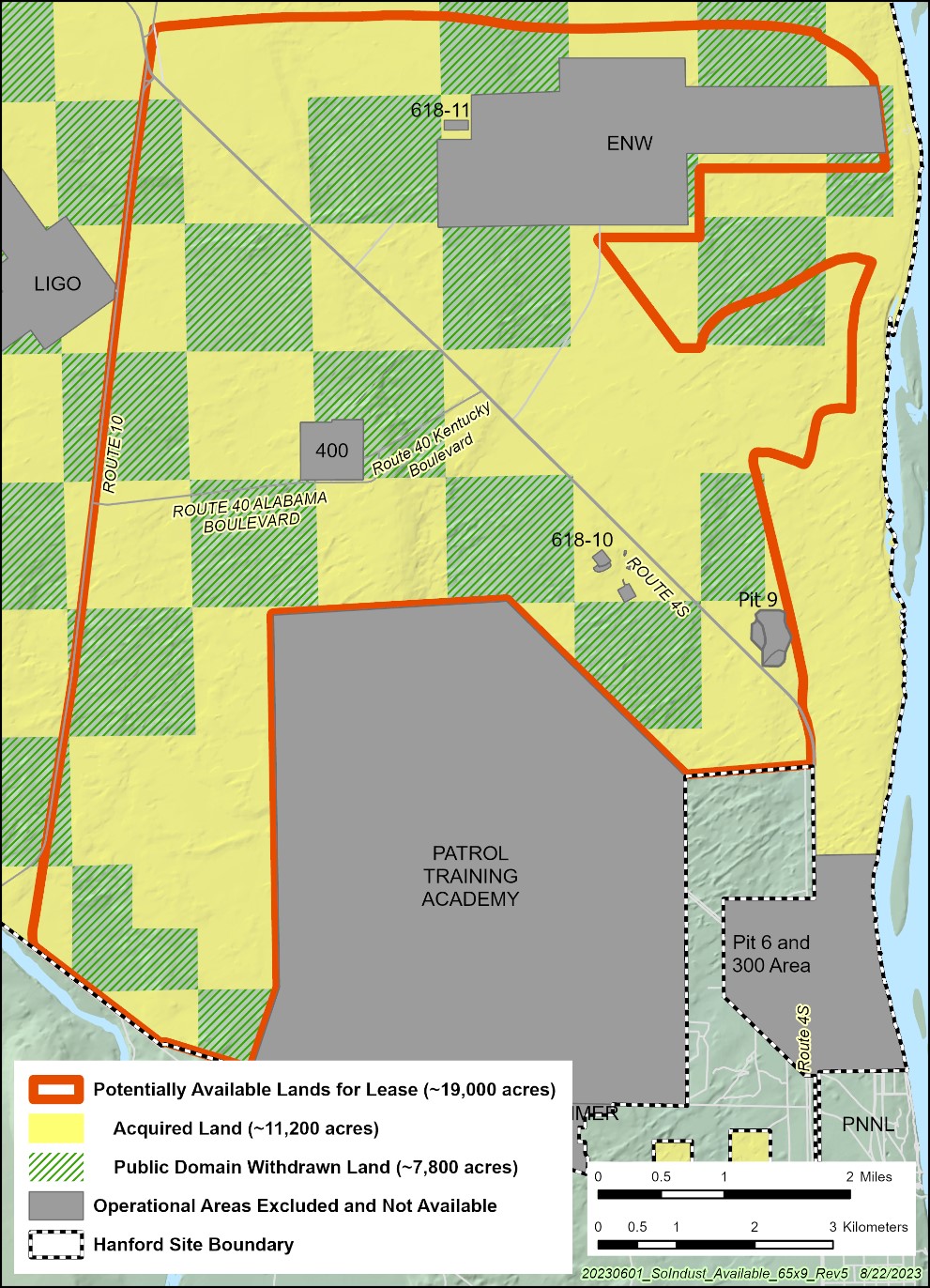 The southeast corner of the Hanford cleanup site could become a major clean energy hub, according to the U.S. Department of Energy.