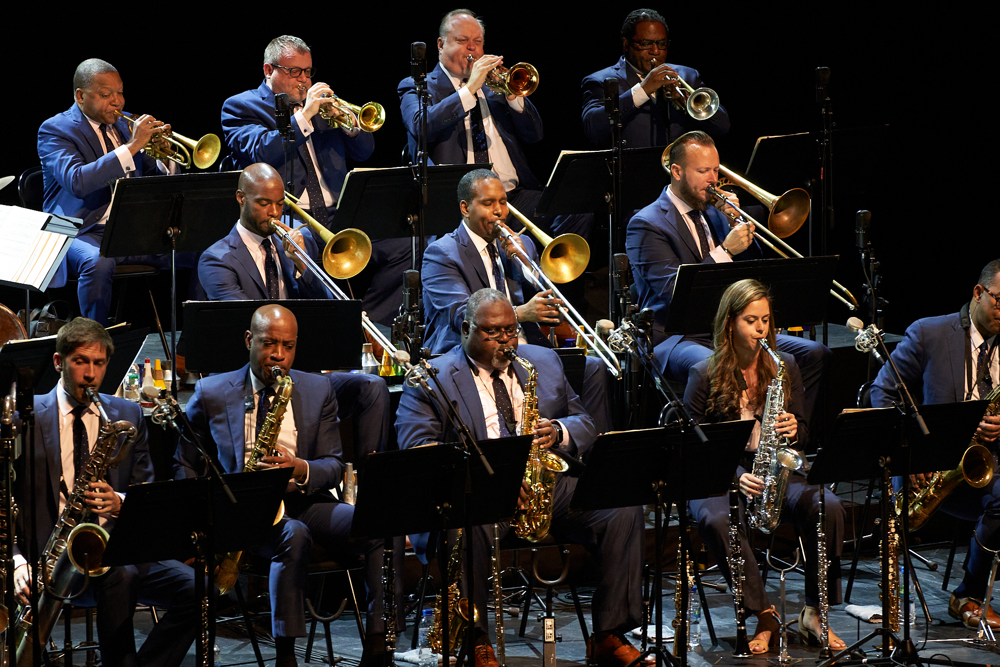 Lincoln　Jazz　Center　Marsalis　Northwest　Public　at　Orchestra　Wynton　with　Broadcasting