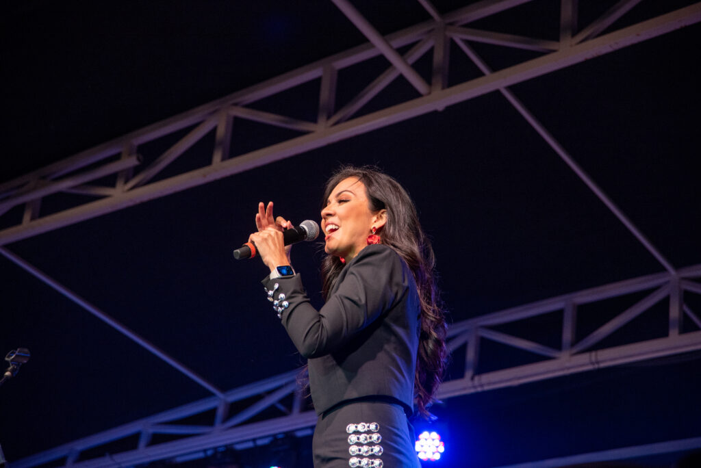 Lupita Infante, mariachi singer, in Moses Lake.