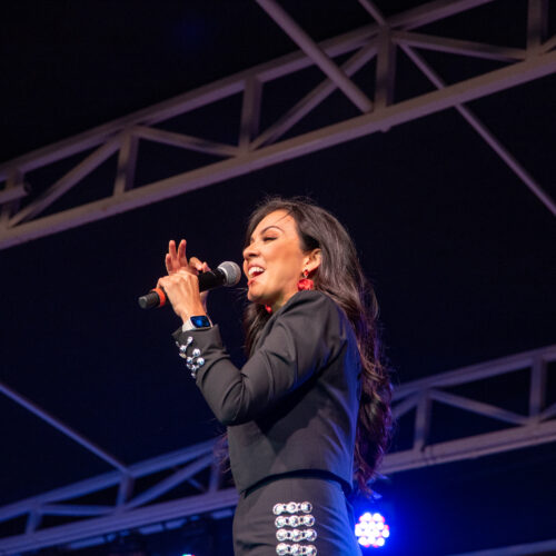 Lupita Infante, mariachi singer, in Moses Lake.